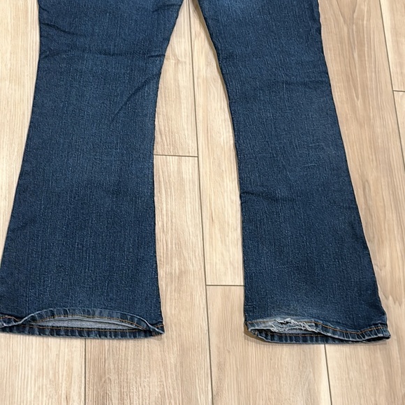 GUC Women’s Source of Wisdom Brand Bootcut Size 14 Stretch Denim Vintage Jeans - Picture 9 of 9